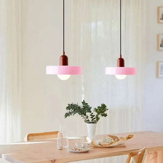 Nordic Glass Pendant Light for Modern Dining Room and Kitchen Lighting