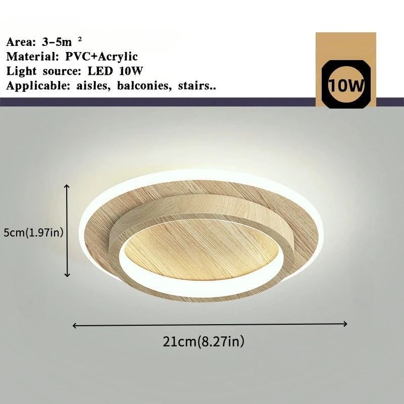 Modern LED Flush Mount Ceiling Light for Elegant Living Spaces