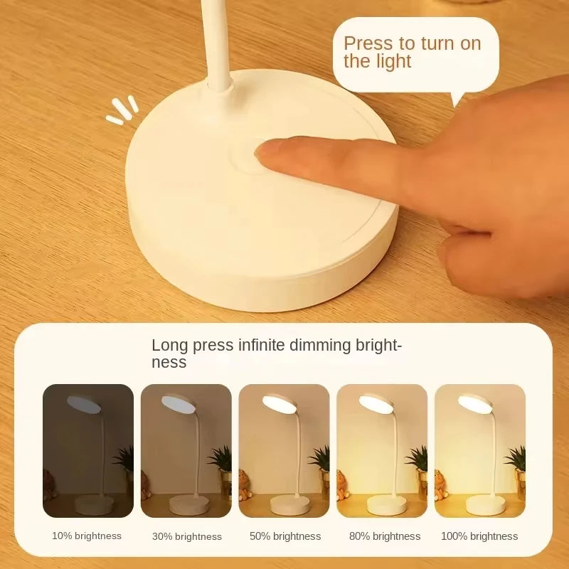 Dimmable LED Desk Lamp with Eye Protection for Home Office and Study