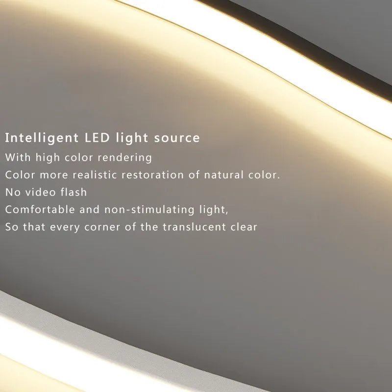 Modern LED Strip Wall Lamp for Living Room and Bedroom Interiors