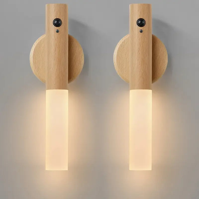 Rechargeable Motion Sensor LED Wall Lamp for Hallways and Modern Home Decor