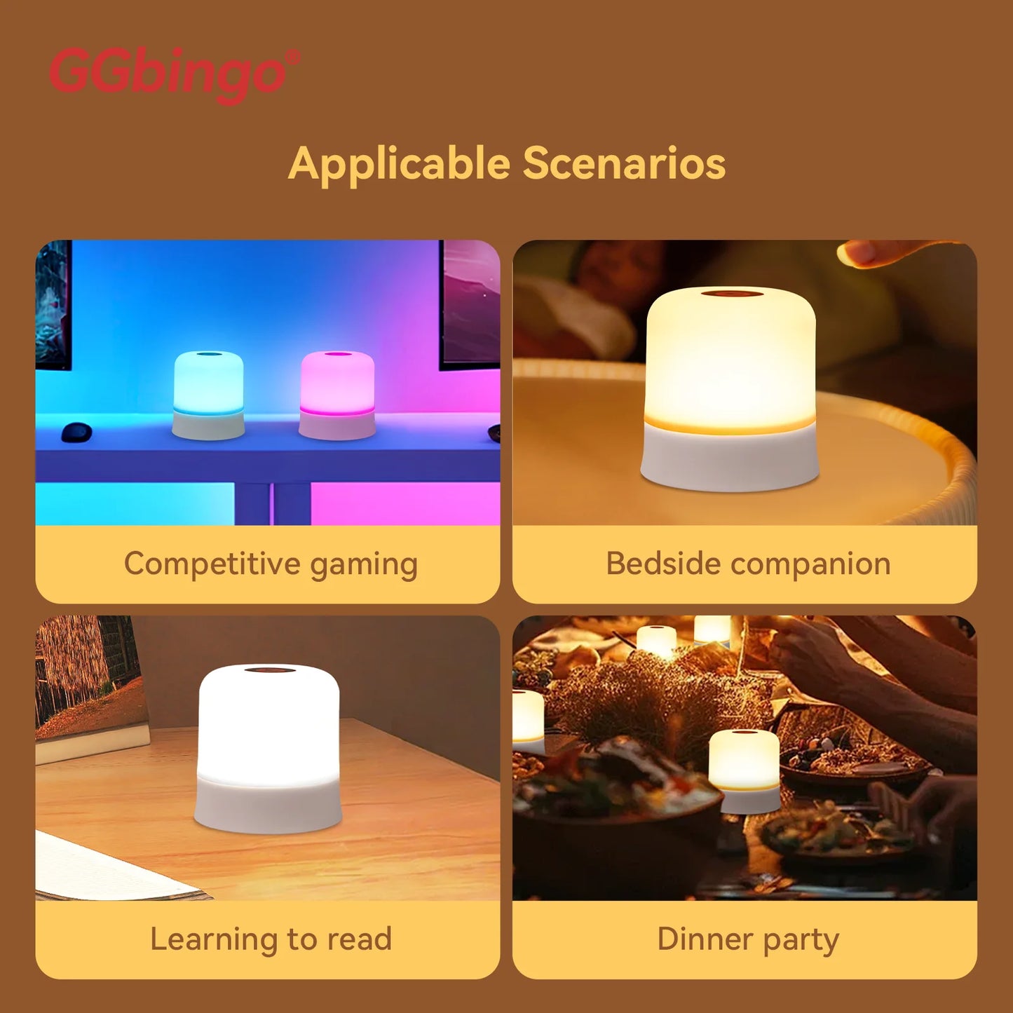 Dimmable RGB Touch Table Lamp with Remote for Bedrooms and Hotels