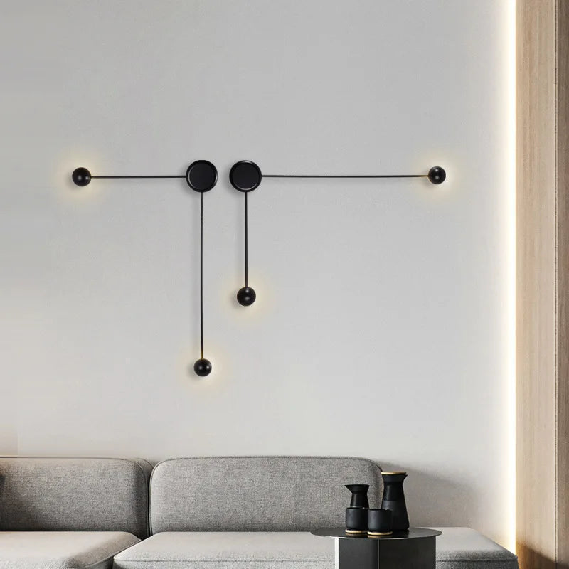 Adjustable Swing Arm Wall Lamp for Modern Home Offices and Bedside Reading