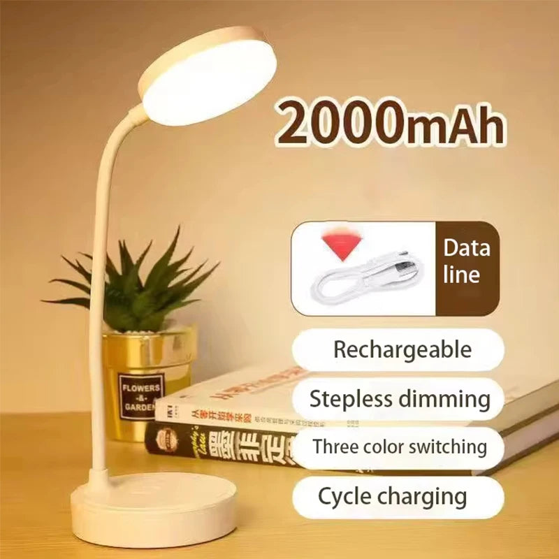 Dimmable LED Desk Lamp with Eye Protection for Home Office and Study