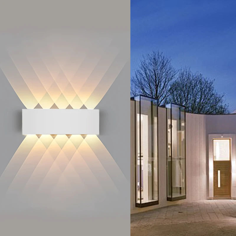 Modern LED Wall Sconce for Indoor and Outdoor Architectural Lighting