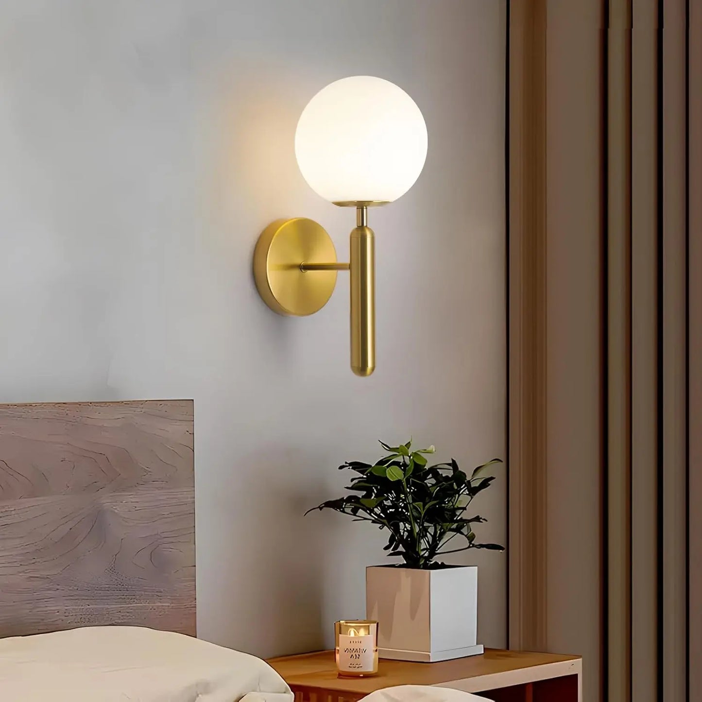 Modern Wall Light for Bedroom Bedside and Living Room Decor