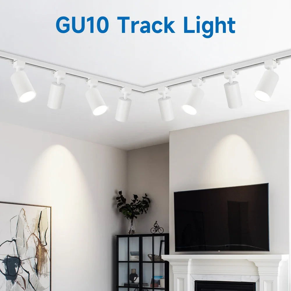 Modern LED Track Lighting Set for Kitchens and Commercial Retail Spaces