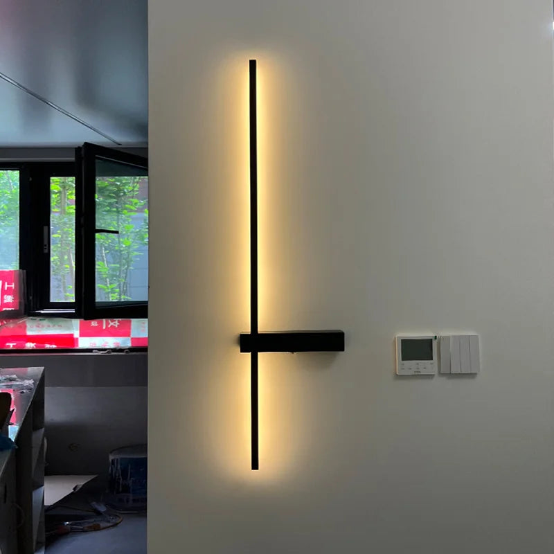 Modern LED Wall Sconce for Bedroom Bathroom and Hallway Lighting