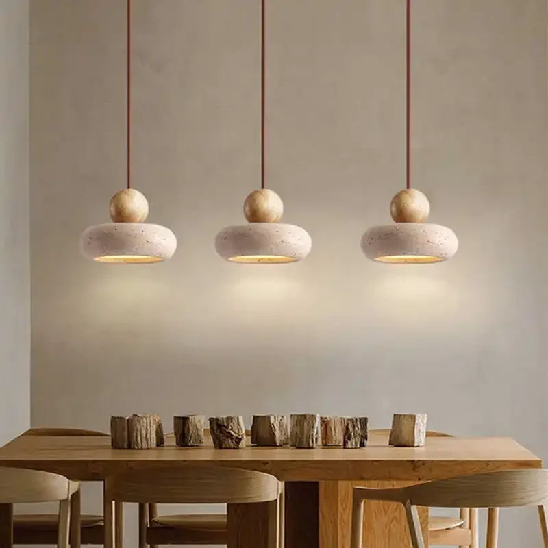 Vintage Agate Stone Pendant Light for Elegant Bedrooms and Restaurants