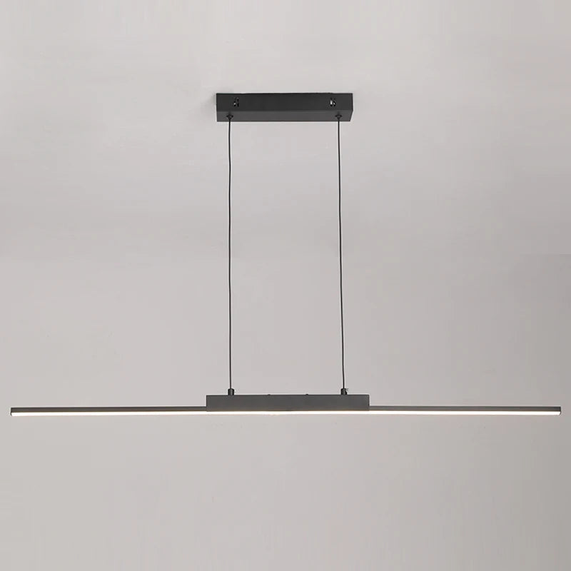Modern Linear Pendant Light for Dining Rooms and Kitchen Islands