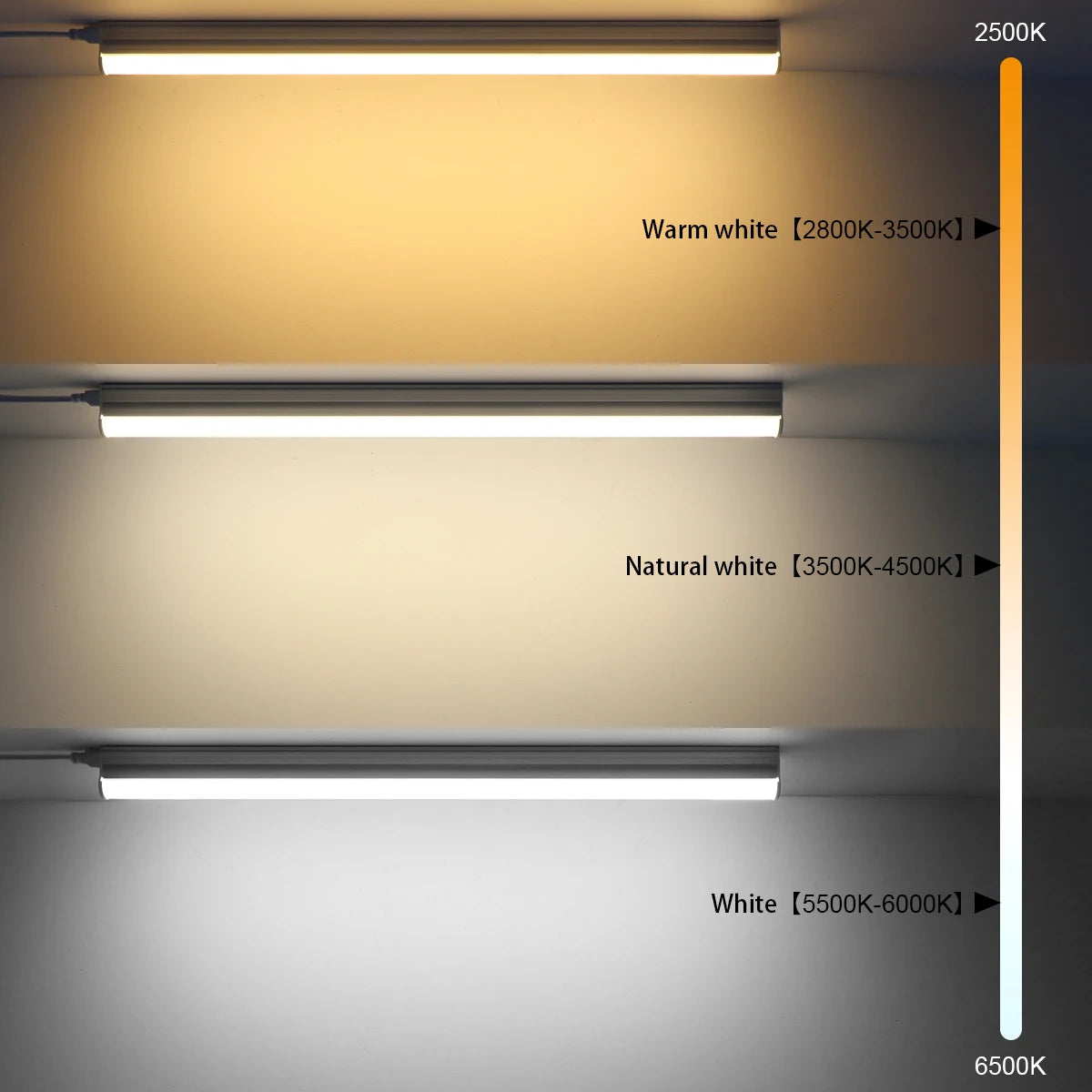 Modern LED Wall Tube Light for Bedroom and Home Workspace Decor