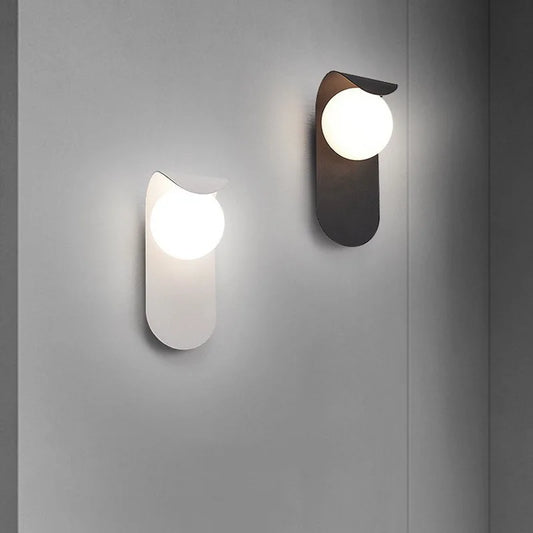 Modern LED Wall Lamp for Hallways and Minimalist Bedroom Interiors