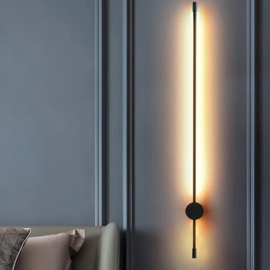 Nordic Minimalist LED Wall Light for Modern Bedrooms and Living Rooms