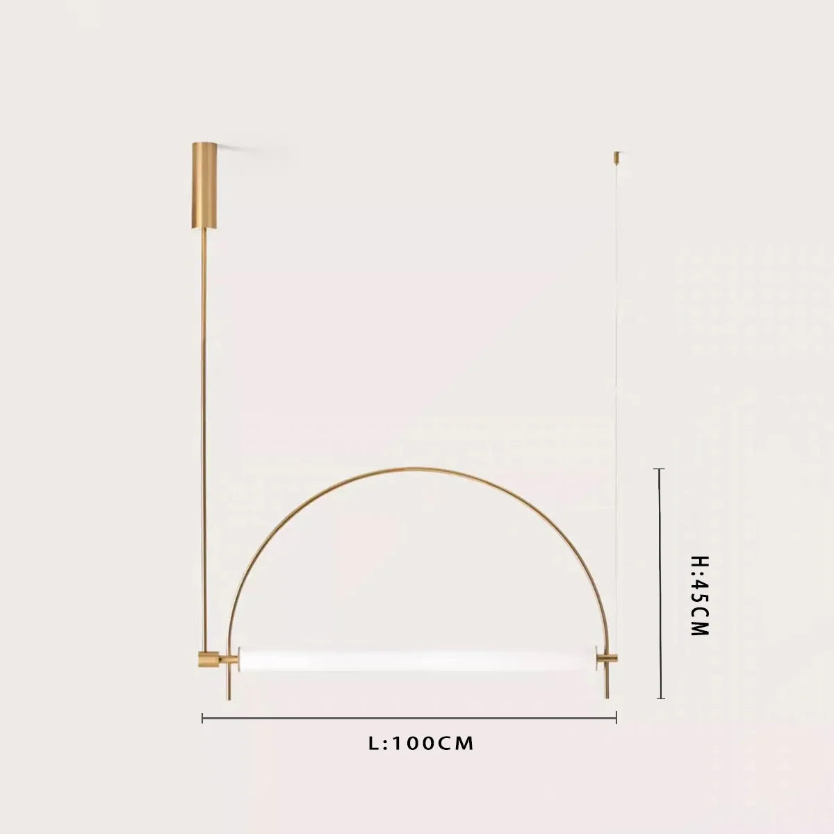 Minimalist LED Pendant Chandelier for Modern Living Rooms and Offices