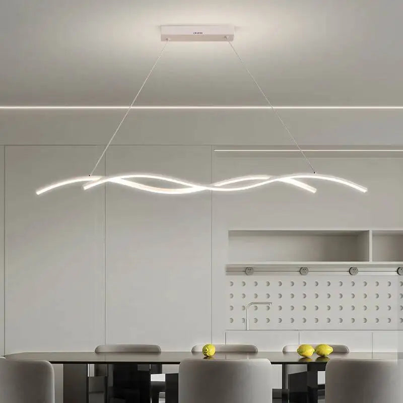Modern Minimalist LED Pendant Light for Contemporary Restaurants and Hotels