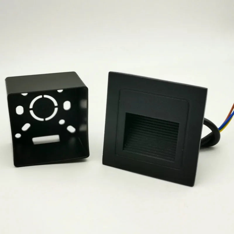 Modern LED Recessed Wall Light for Indoor and Outdoor Staircase Lighting