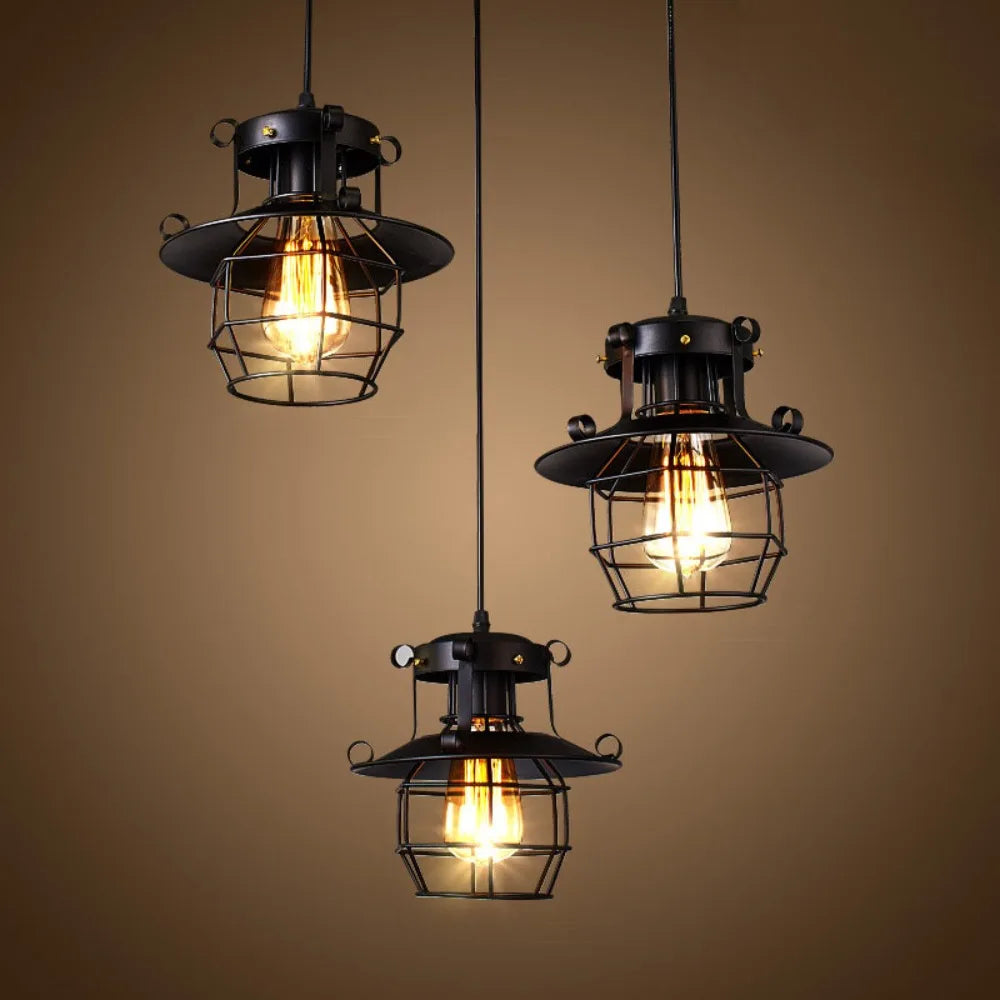 Industrial Vintage Pendant Light for Restaurants Bars and Modern Home Interiors
