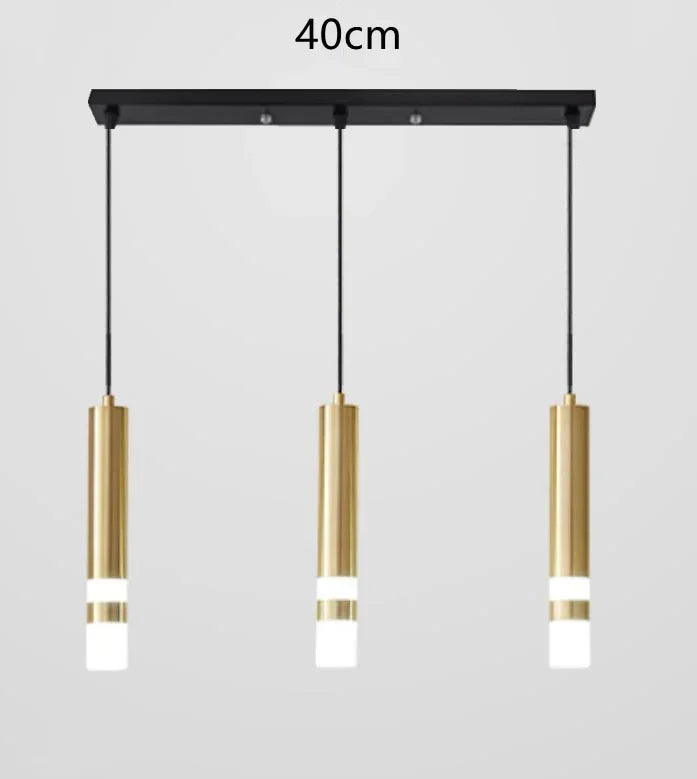 Modern LED Dual Spotlight Pendant for Bedside and Living Room