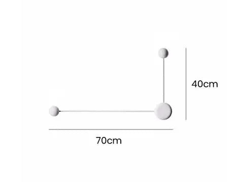 Adjustable Swing Arm Wall Lamp for Modern Home Offices and Bedside Reading
