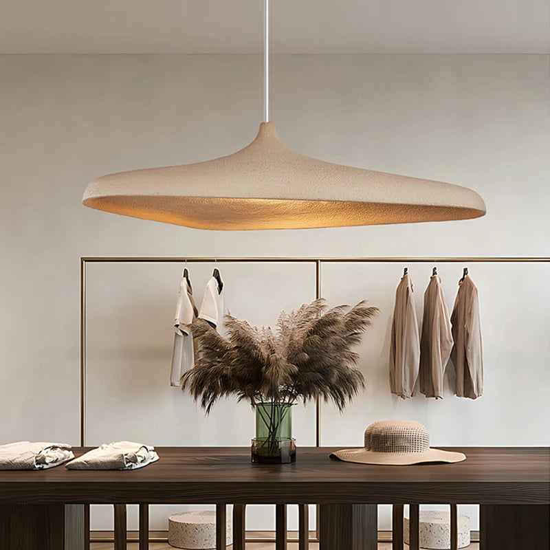 Wabi Sabi Pendant Light for Minimalist Living and Dining Room Decor