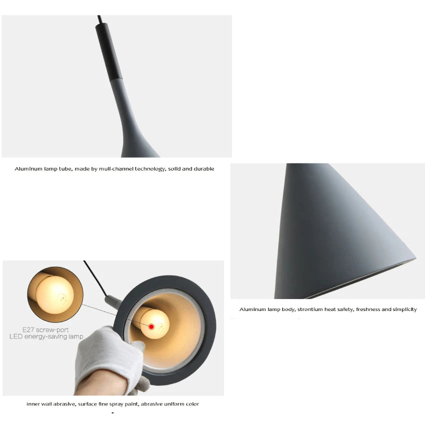 Modern LED Pendant Light for Kitchen Island and Dining Room