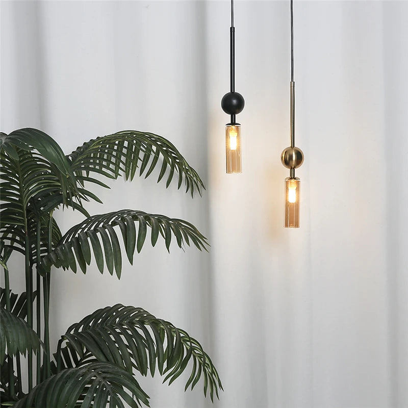 Nordic Luxury Gold Iron Pendant Light for Modern Dining and Bedrooms