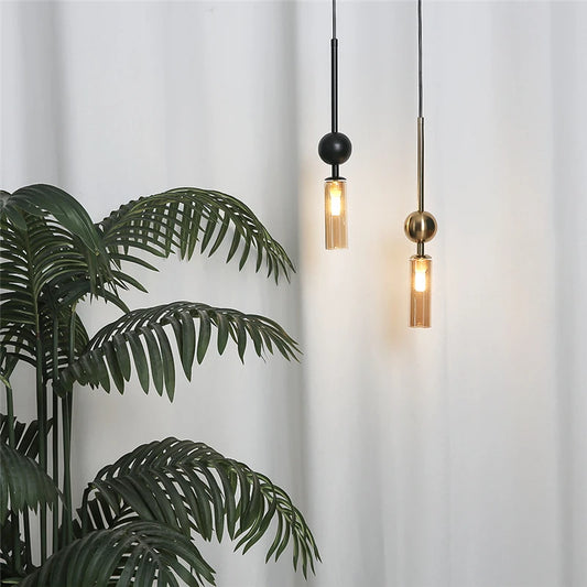 Nordic Luxury Gold Iron Pendant Light for Modern Dining and Bedrooms
