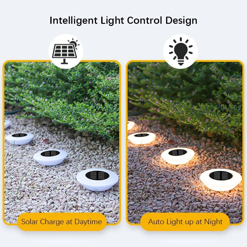Waterproof LED Solar Path Light for Modern Garden and Driveway Lighting