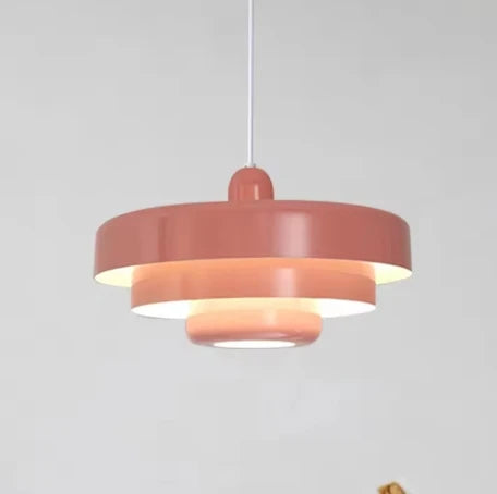 Mid-Century Orange Pendant Light for Restaurants and Modern Interiors