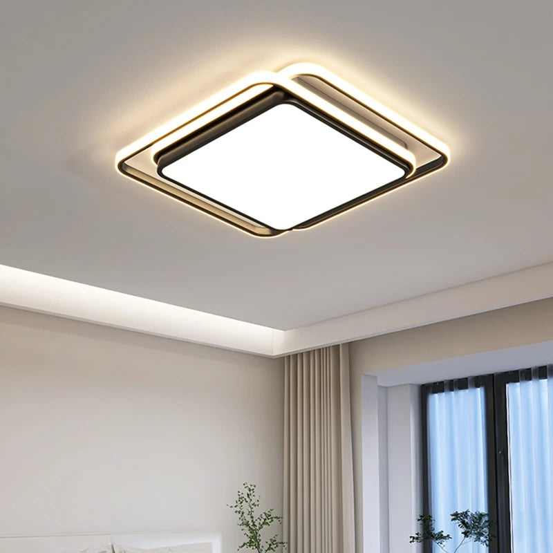 Modern LED Ceiling Chandelier for Living Rooms and Elegant Dining Spaces
