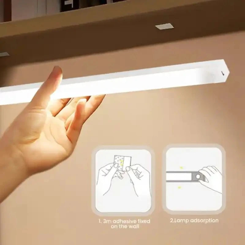 Wireless Motion Sensor LED Light for Cabinets Closets and Stairways