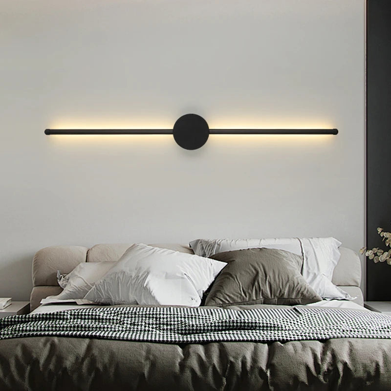 Modern Minimalist LED Wall Light for Bedroom and Hallway Decor