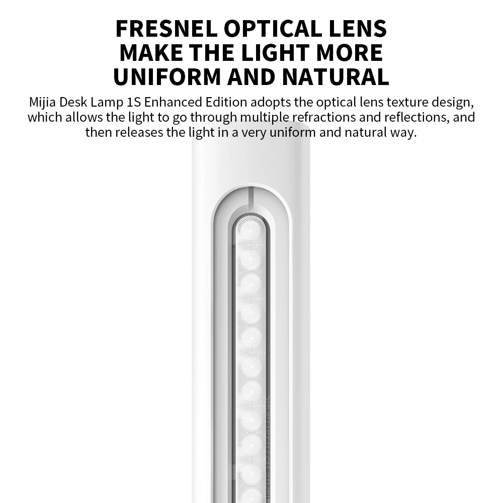 Modern LED Desk Lamp with Voice Control and Eye Protection for Offices