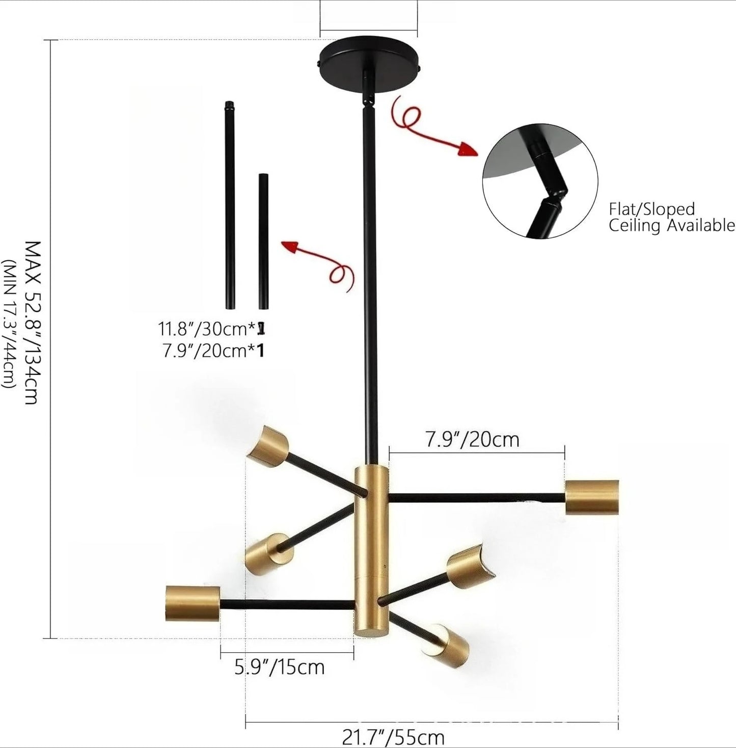 Modern Nordic Magic Bean Chandelier for Elegant Living Rooms and Restaurants