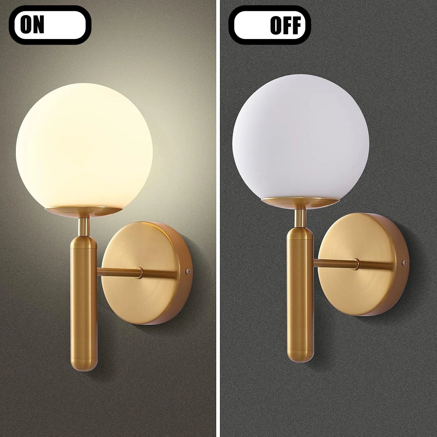 Modern Wall Light for Bedroom Bedside and Living Room Decor