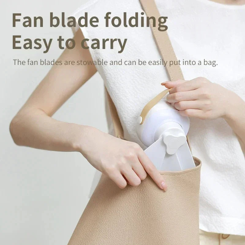 Portable Wireless Ceiling Fan Light with Remote for Home and Camping