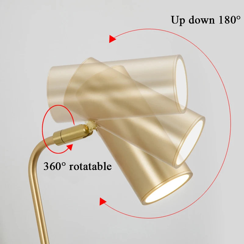 Modern Adjustable Iron Wall Sconce for Hotel Reading and Home Interiors