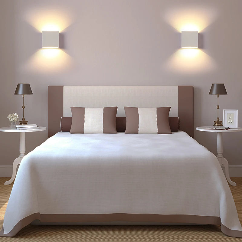 Modern LED Wall Sconce for Contemporary Living Room and Hallway Decor