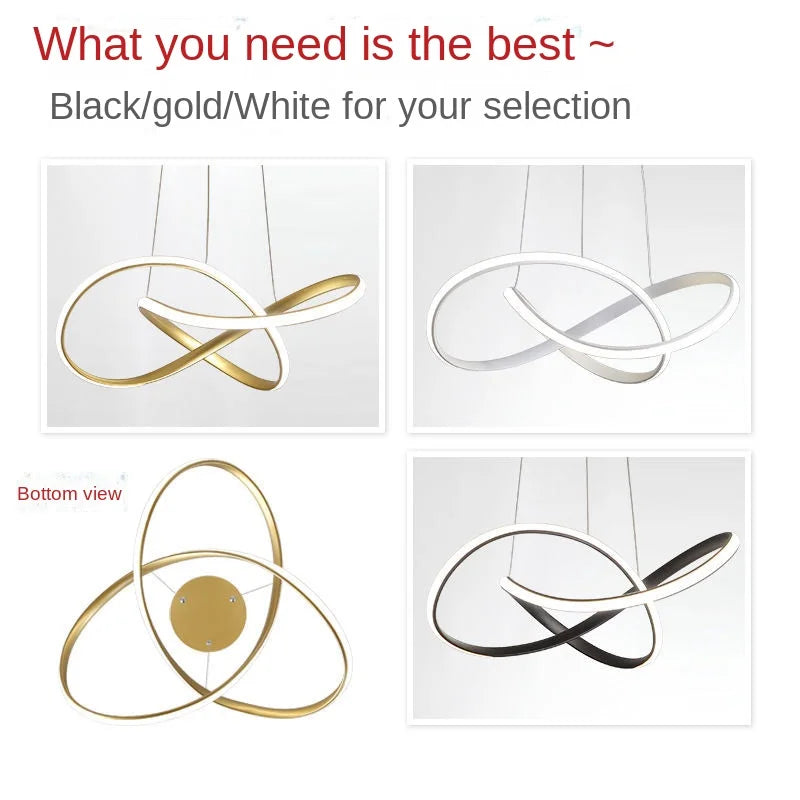 Modern Clover Pendant Light for Dining Rooms and Boutique Hotels