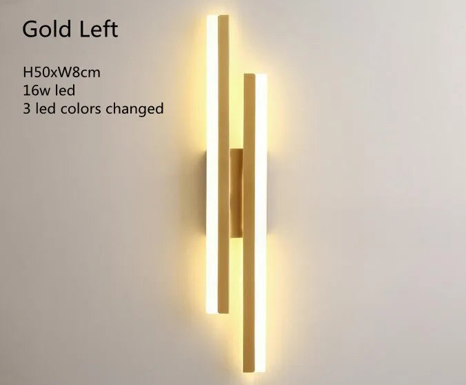 Modern Copper Wall Sconce with Acrylic Shade for Living Rooms and Hallways