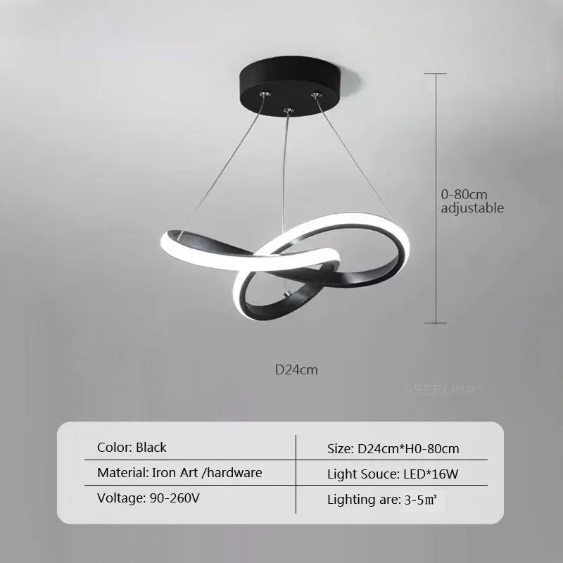 Nordic Minimalist Pendant Light for Modern Dining Rooms and Living Spaces