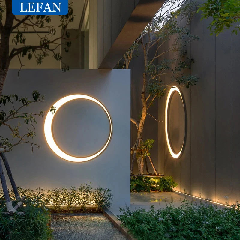 Modern Waterproof LED Outdoor Wall Light for Garden Terrace and Porch