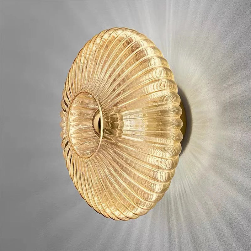 Nordic Glass Ceiling Lamp for Modern Living Rooms and Hallways