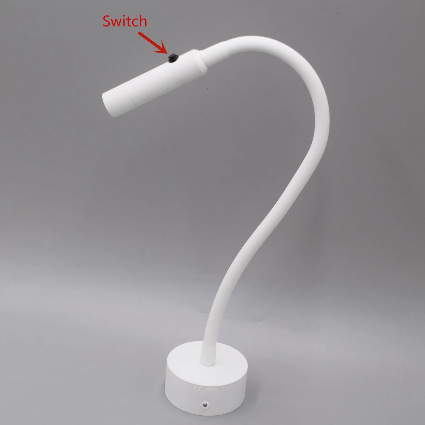 Flexible LED Gooseneck Wall Lamp for Hotel Reading and Bedside Lighting