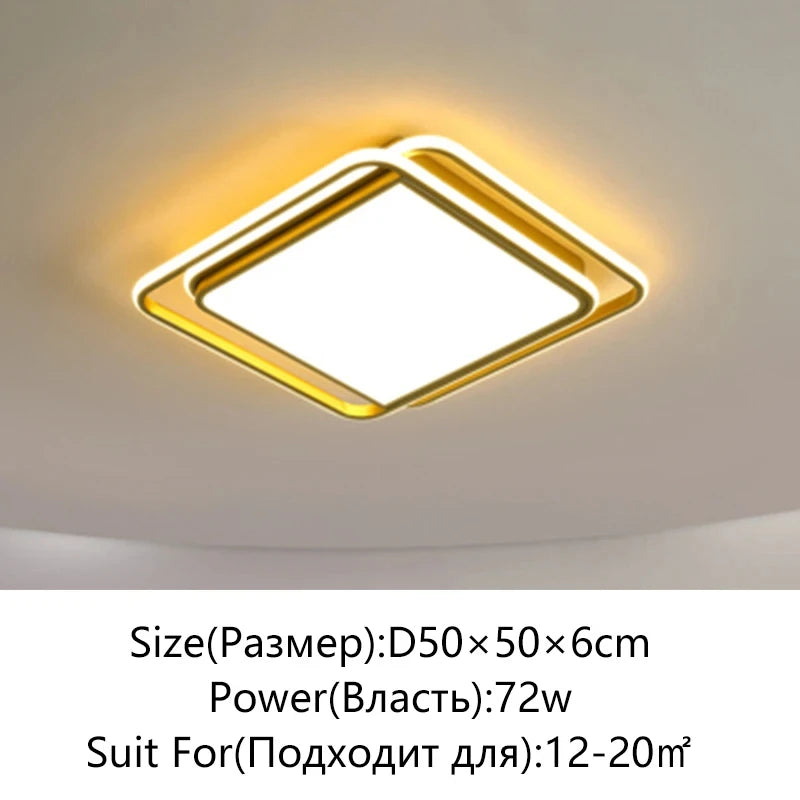 Modern LED Ceiling Chandelier for Living Rooms and Elegant Dining Spaces