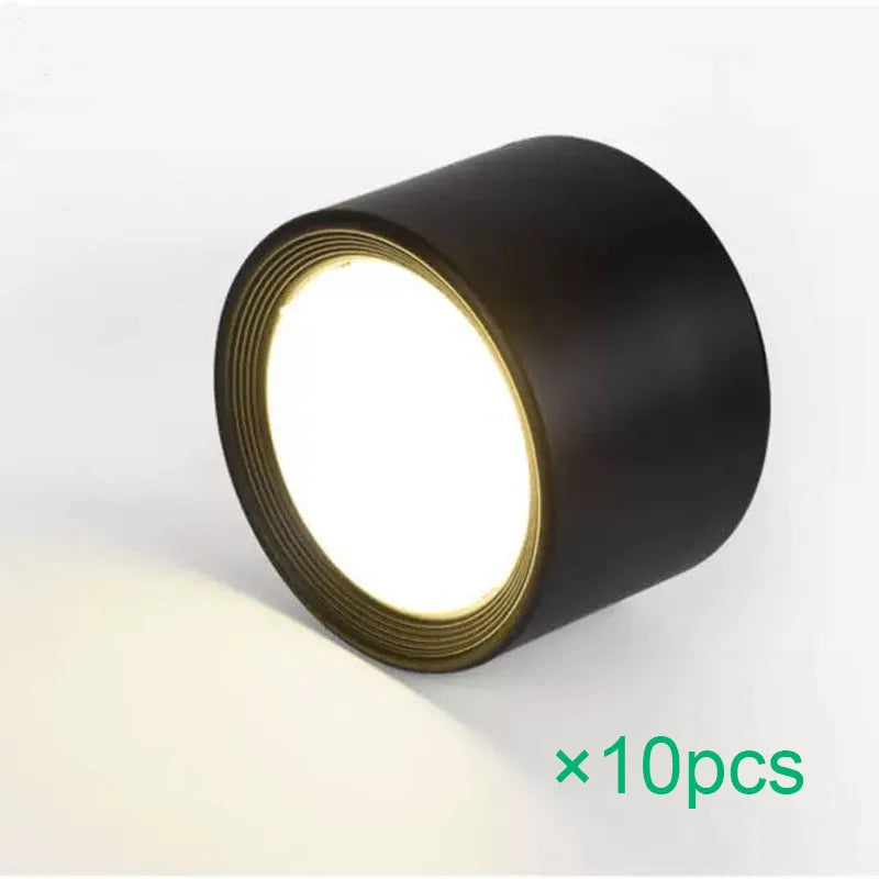 Modern Nordic Surface Mounted LED Spotlight for Residential and Commercial Lighting
