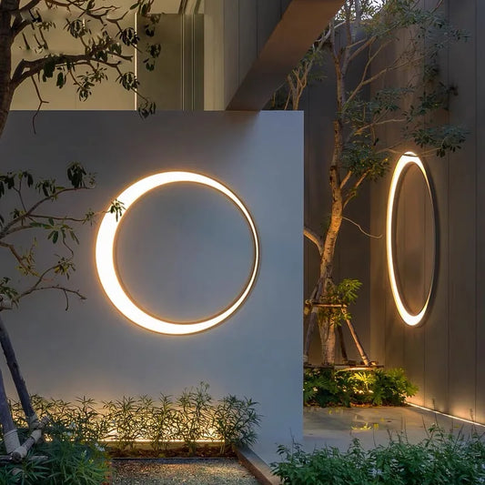 Modern LED Outdoor Wall Light for Garden and Patio Decor