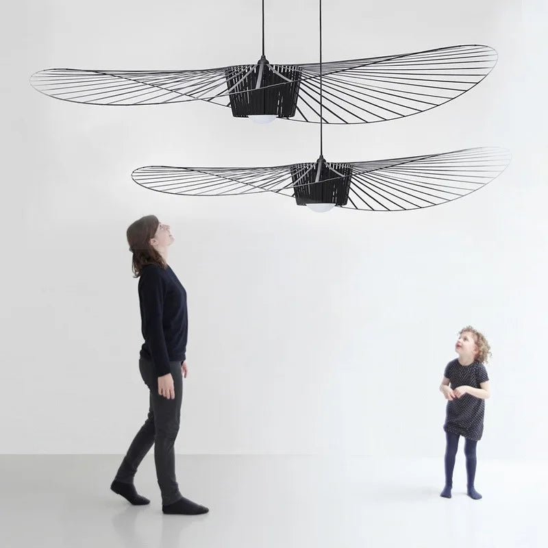 Nordic Vertigo Fabric Pendant Light for Stylish Dining Rooms and Hotels