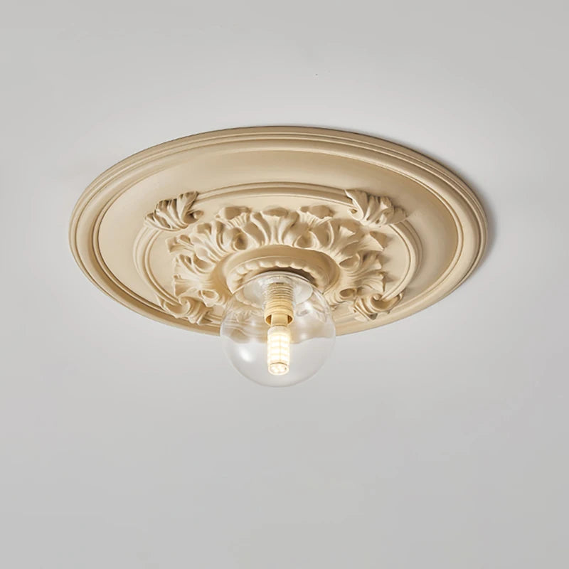 Vintage French Inspired Ceiling Light for Hallway and Living Room Elegance
