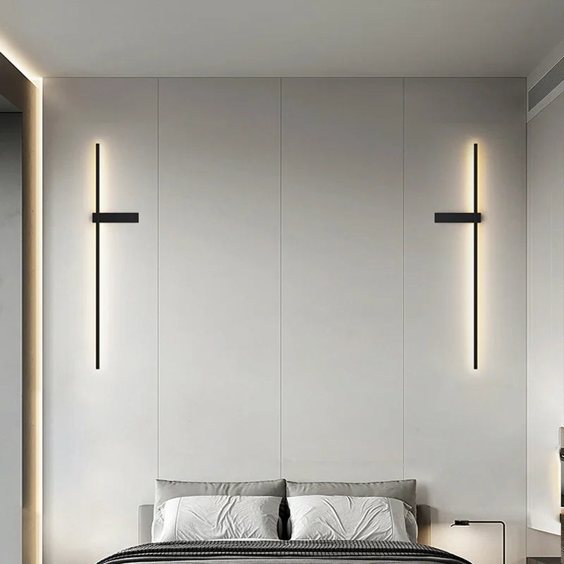Modern LED Wall Sconce for Bedroom Bathroom and Hallway Lighting